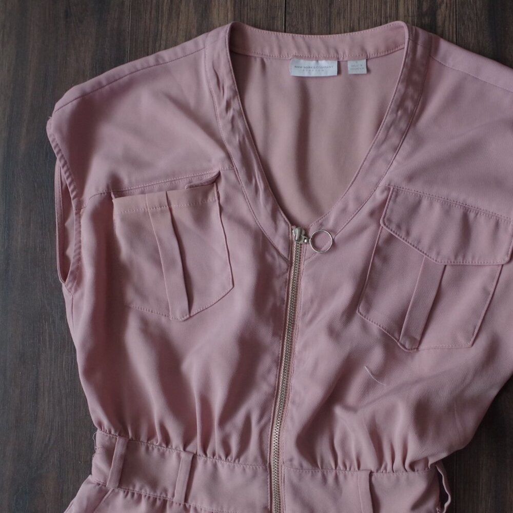 Pink Jumper By New York Company Stretch